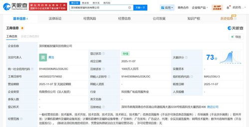 螞蟻集團(tuán)成立螞蟻財(cái)富科技公司，注冊資本1000萬元，專注網(wǎng)絡(luò)技術(shù)服務(wù)